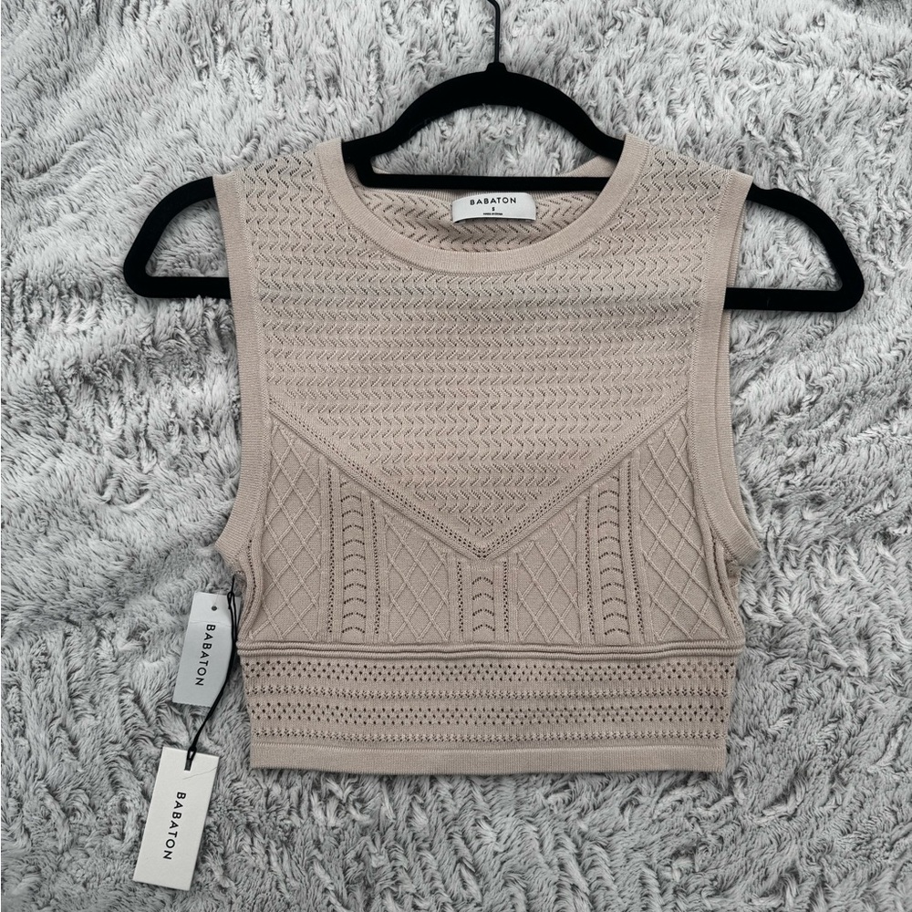 Babaton Pointelle Top